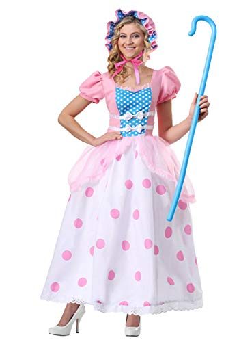 Fantasia Pastora de Ovelhas Bo Peep Toy Story Luxo Adulto