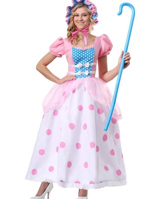 Fantasia Pastora de Ovelhas Bo Peep Toy Story Luxo Adulto