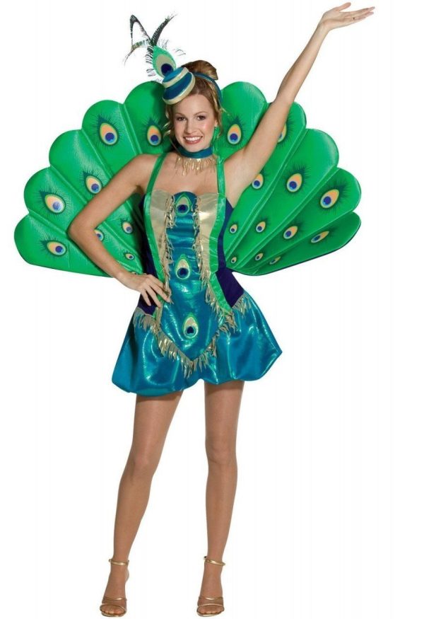 Fantasia Pavão Adulto Luxo Fantasia Pavão Adulto Luxo