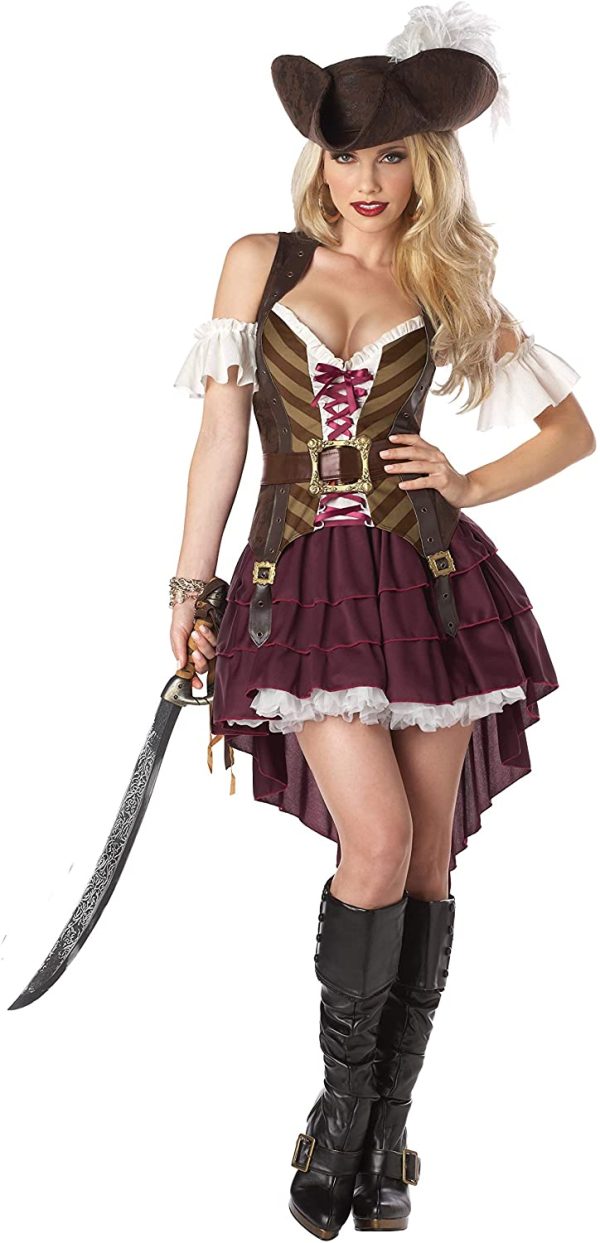 Fantasia Pirata Feminina Clássica Capitã