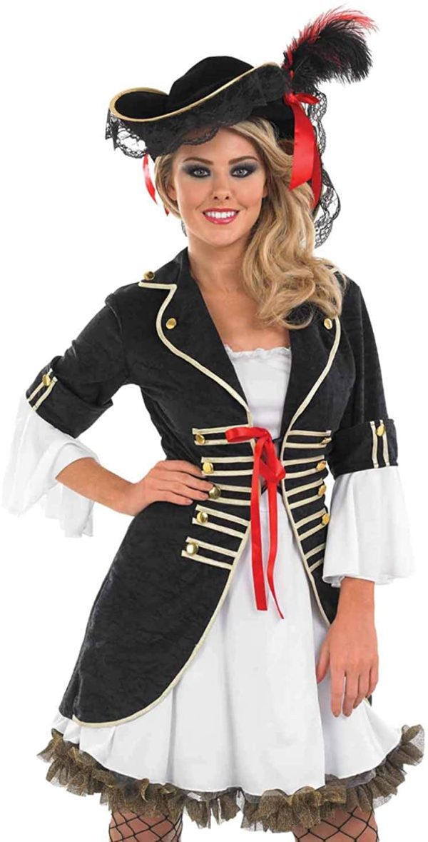 Fantasia Pirata Feminina Clássica Elite Fantasia Pirata Feminina Clássica Elite