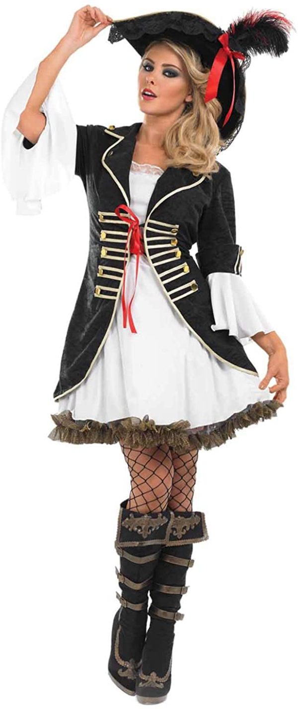 Fantasia Pirata Feminina Clássica Elite Fantasia Pirata Feminina Clássica Elite
