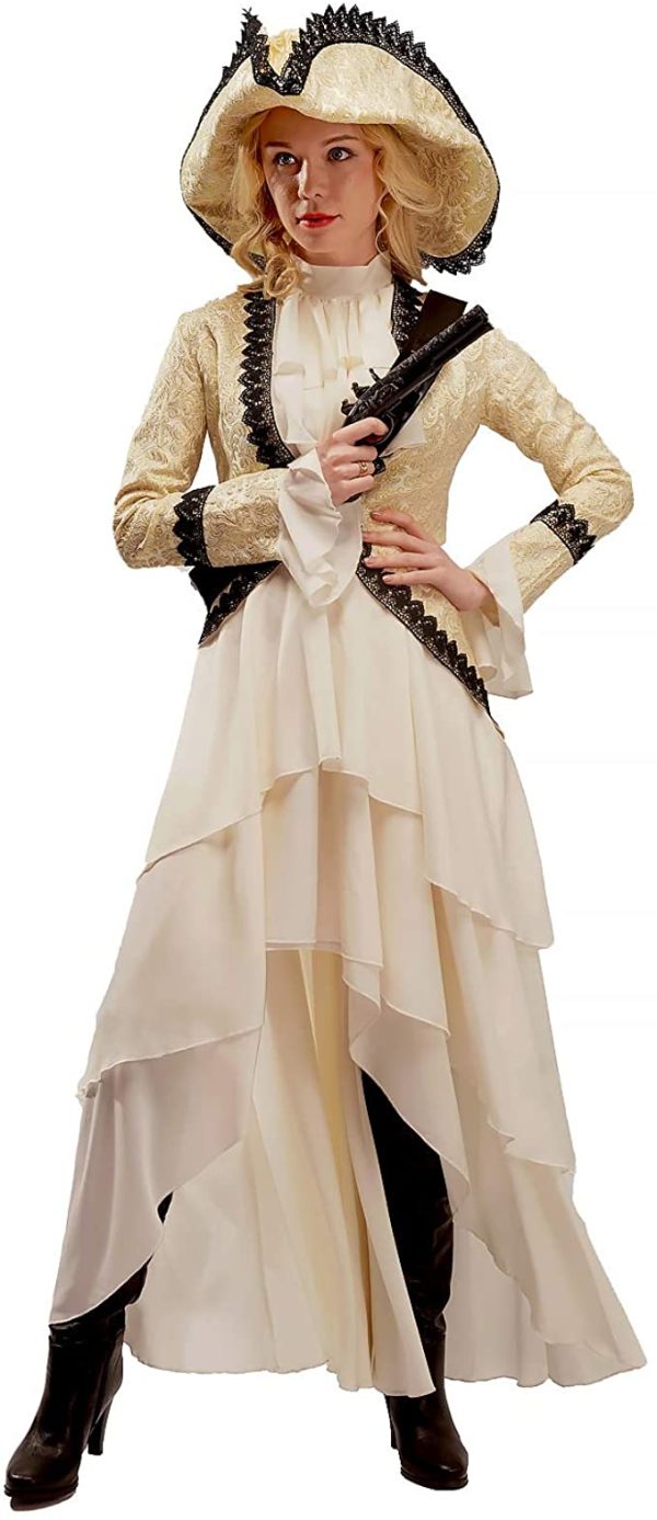 Fantasia Pirata Feminina Clássica Fancy Fantasia Pirata Feminina Clássica Fancy