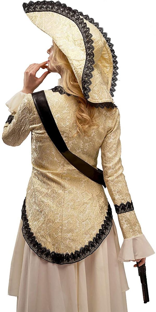 Fantasia Pirata Feminina Clássica Fancy Fantasia Pirata Feminina Clássica Fancy