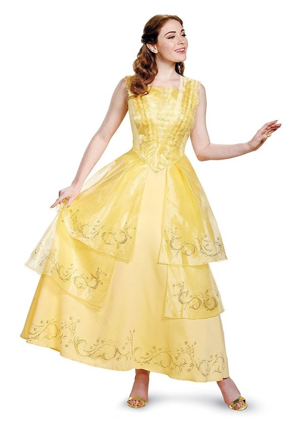 Fantasia Princesa Bela Adulto Elite