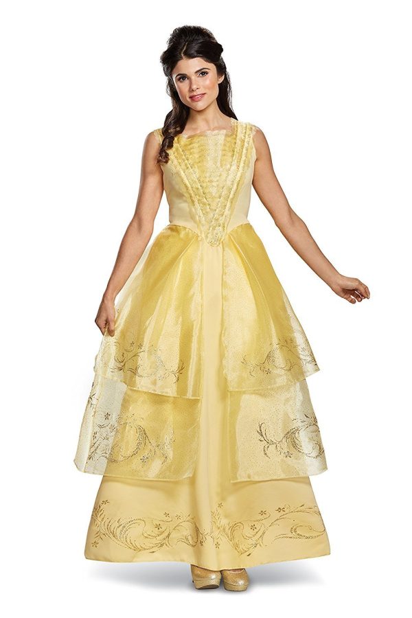 Fantasia Princesa Bela Adulto Luxo Fantasia Princesa Bela Adulto Luxo