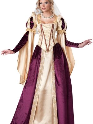 Fantasia Princesa Medieval Adulto Feminino Luxo