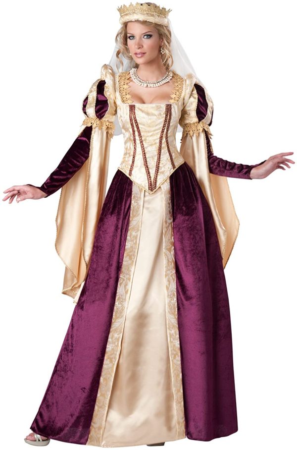 Fantasia Princesa Medieval Adulto Feminino Luxo Fantasia Princesa Medieval Adulto Feminino Luxo