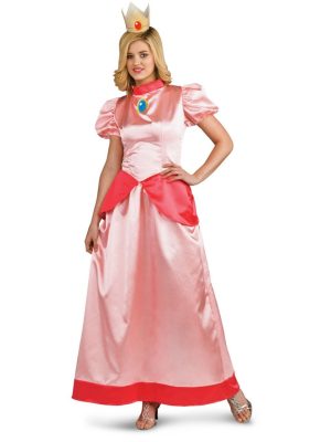 Fantasia Princesa Peach Adulto Fantasia Princesa Peach Adulto