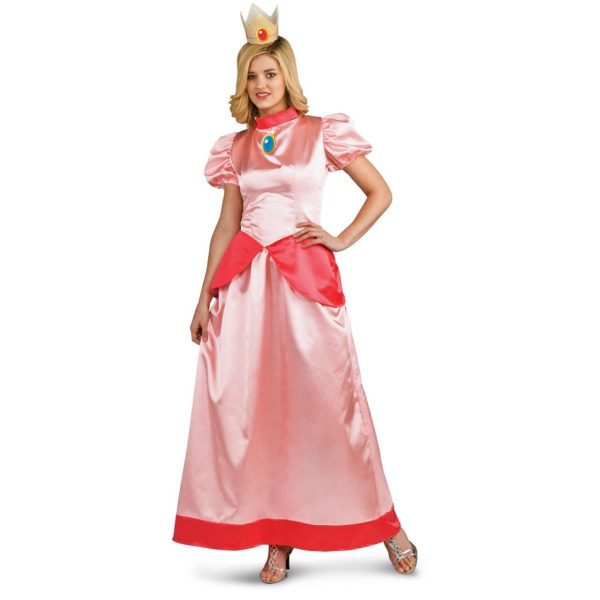 Fantasia Princesa Peach Adulto Fantasia Princesa Peach Adulto