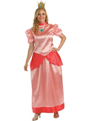 Fantasia Princesa Peach Adulto Extra Grande Fantasia Princesa Peach Adulto Extra Grande