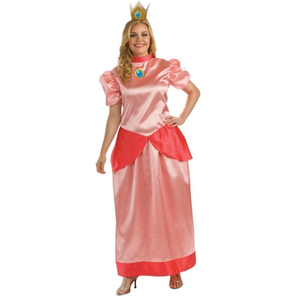 Fantasia Princesa Peach Adulto Extra Grande Fantasia Princesa Peach Adulto Extra Grande