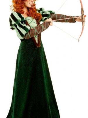 Fantasia Princesa Valente Merida Adulto