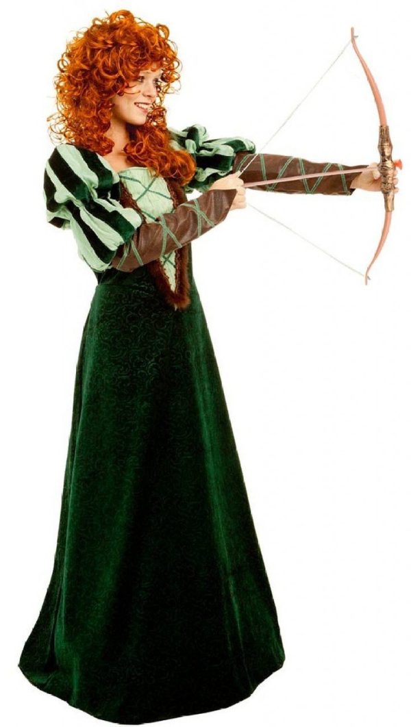 Fantasia Princesa Valente Merida Adulto Fantasia Princesa Valente Merida Adulto