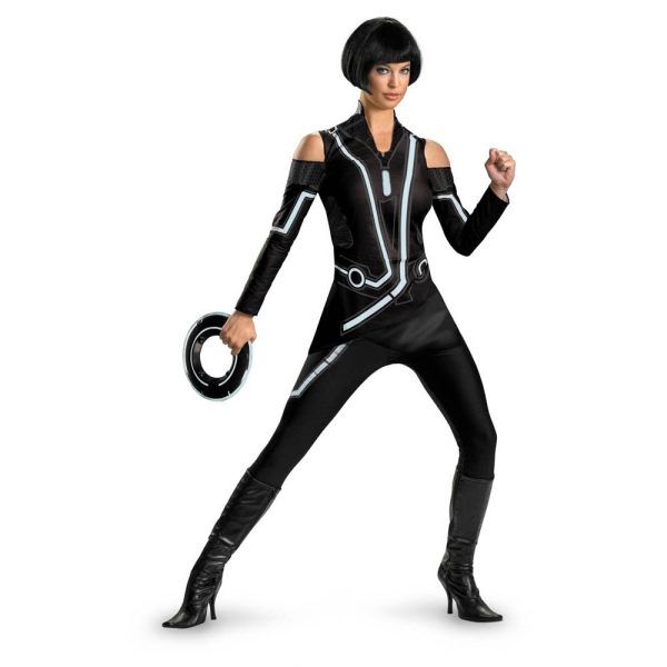 Fantasia Quorra Adulto Luxo Tron Fantasia Quorra Adulto Luxo Tron