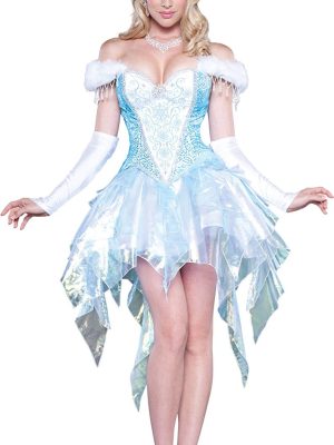 Fantasia Rainha da Neve Sexy Luxo Adulto Fantasia Rainha da Neve Sexy Luxo Adulto