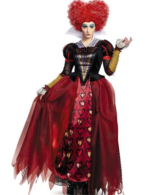 Fantasia Rainha de Copas Adulto Extravagante Fantasia Rainha de Copas Adulto Extravagante
