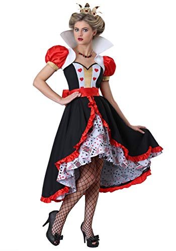 Fantasia Rainha de Copas Adulto Luxo Clásica