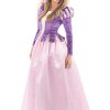 Fantasia Rapunzel Enrolados Disney Luxo Adulto