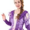 Fantasia Rapunzel Enrolados Disney Luxo Adulto