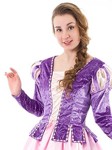 Fantasia Rapunzel Enrolados Disney Luxo Adulto Fantasia Rapunzel Enrolados Disney Luxo Adulto