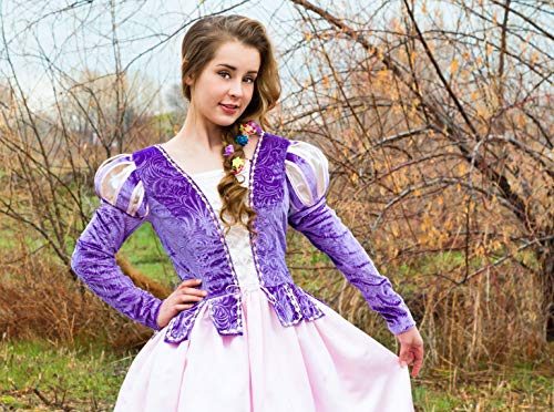 Fantasia Rapunzel Enrolados Disney Luxo Adulto Fantasia Rapunzel Enrolados Disney Luxo Adulto