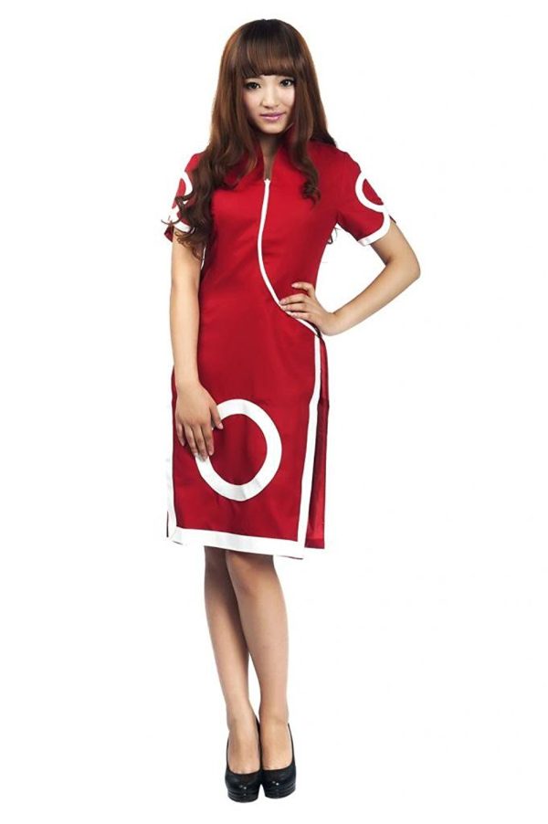 Fantasia Sakura Naruto Haruno Vestido Luxo Cosplay Fantasia Sakura Naruto Haruno Vestido Luxo Cosplay