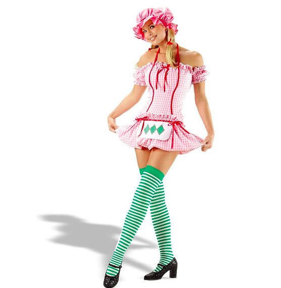 Fantasia Sexy Adulto Moranguinho Feminino Luxo Fantasia Sexy Adulto Moranguinho Feminino Luxo