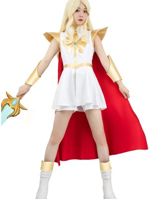 Fantasia She-Ra Adulto Feminina Luxo Adulto Fantasia She-Ra Adulto Feminina Luxo Adulto
