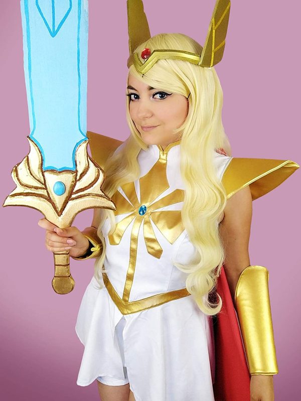 Fantasia She-Ra Adulto Feminina Luxo Adulto