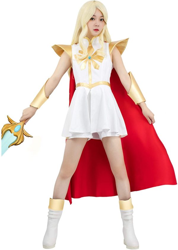 Fantasia She-Ra Adulto Feminina Luxo Adulto