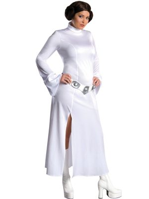 Fantasia Star Wars Princesa Leia Adulto Extra Grande