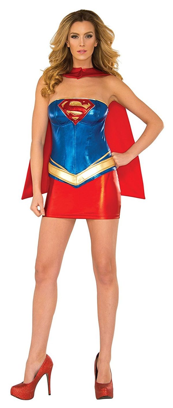 Fantasia Super Girl Sexy  Adulto