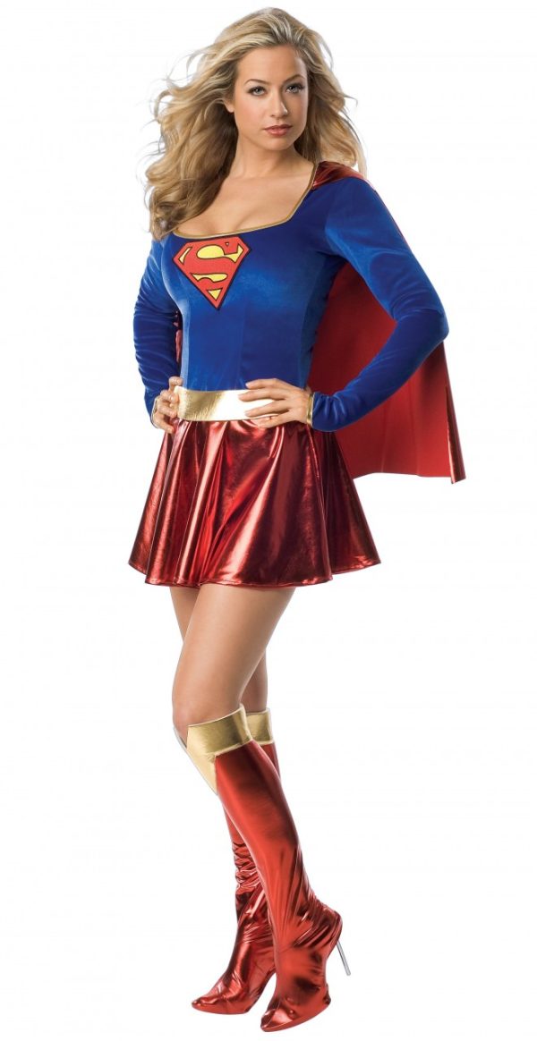Fantasia Supergirl Adulto Feminino Sexy