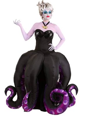 Fantasia Ursula da Pequena Sereia Adulto Inflável