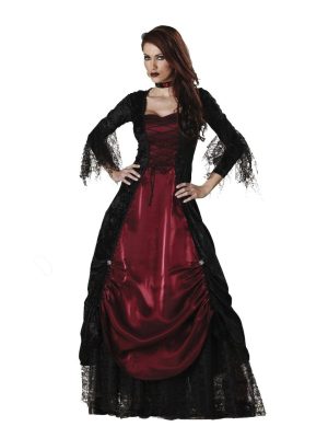 Fantasia Vampira Gótica Adulto Elite Fantasia Vampira Gótica Adulto Elite