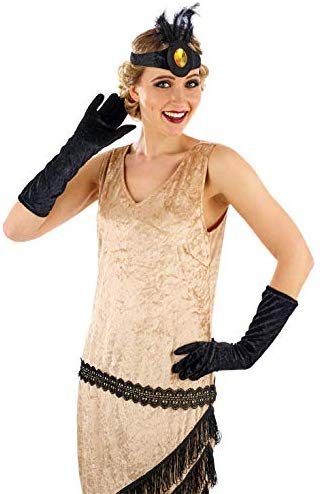Fantasia Vestido de Franjas Anos 20 Adulto Luxo Bege Fantasia Vestido de Franjas Anos 20 Adulto Luxo Bege