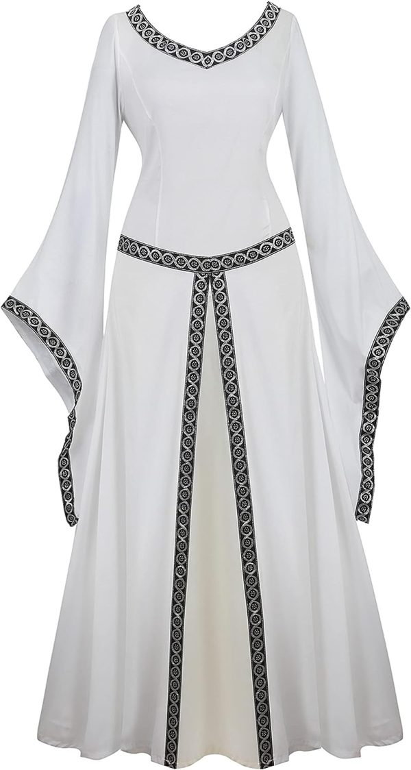 Fantasia Vestido Mulher Vitoriana Medieval Adulto Feminino Fantasia Vestido Mulher Vitoriana Medieval Adulto Feminino