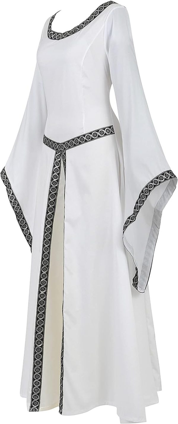 Fantasia Vestido Mulher Vitoriana Medieval Adulto Feminino Fantasia Vestido Mulher Vitoriana Medieval Adulto Feminino