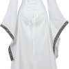 Fantasia Vestido Mulher Vitoriana Medieval Adulto Feminino