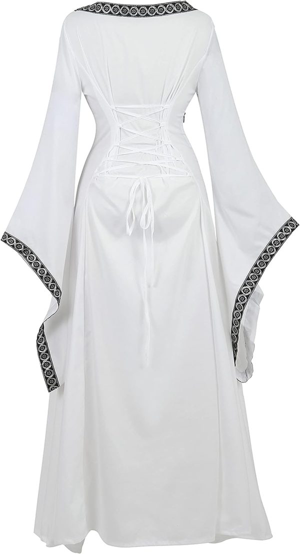 Fantasia Vestido Mulher Vitoriana Medieval Adulto Feminino Fantasia Vestido Mulher Vitoriana Medieval Adulto Feminino