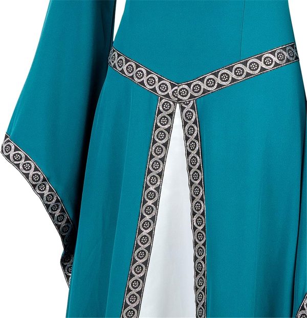 Fantasia Vestido Mulher Vitoriana Medieval Adulto Feminino Fantasia Vestido Mulher Vitoriana Medieval Adulto Feminino