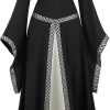 Fantasia Vestido Mulher Vitoriana Medieval Adulto Feminino