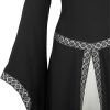 Fantasia Vestido Mulher Vitoriana Medieval Adulto Feminino