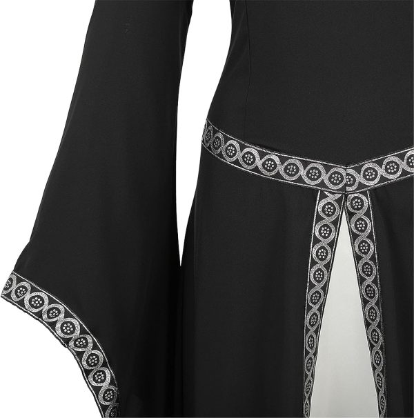 Fantasia Vestido Mulher Vitoriana Medieval Adulto Feminino Fantasia Vestido Mulher Vitoriana Medieval Adulto Feminino