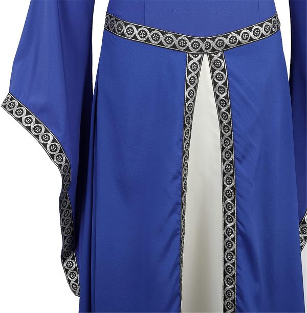 Fantasia Vestido Mulher Vitoriana Medieval Adulto Feminino Fantasia Vestido Mulher Vitoriana Medieval Adulto Feminino