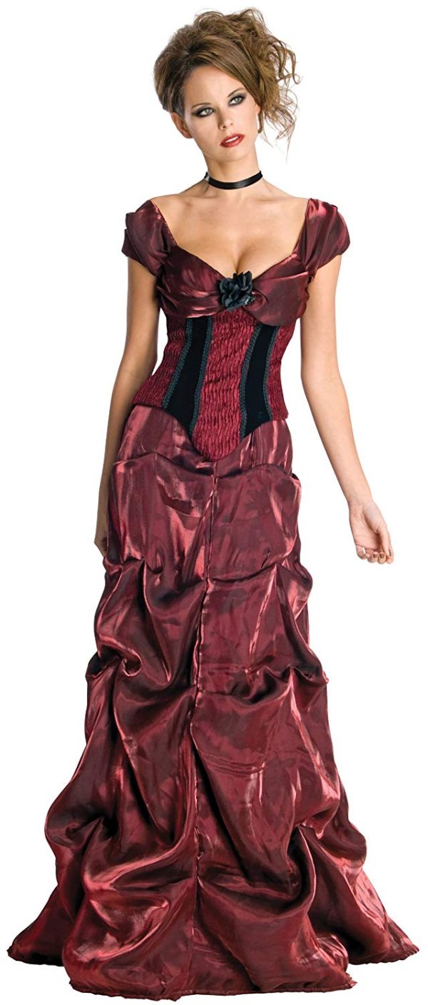 Fantasia Vestido Saloon Renasença Adulto Luxo Fantasia Vestido Saloon Renasença Adulto Luxo