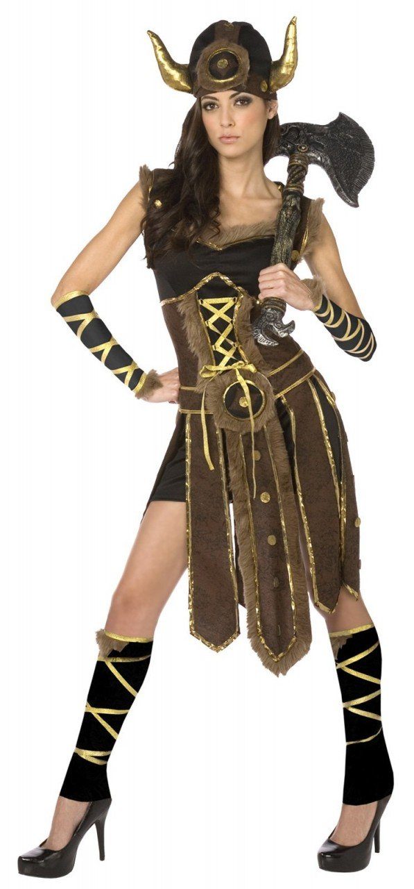 Fantasia Viking Feminino Adulto Fantasia Viking Feminino Adulto