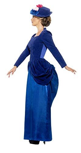 Fantasia Vitoriana Azul Luxo