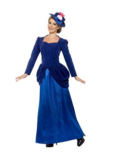 Fantasia Vitoriana Azul Luxo